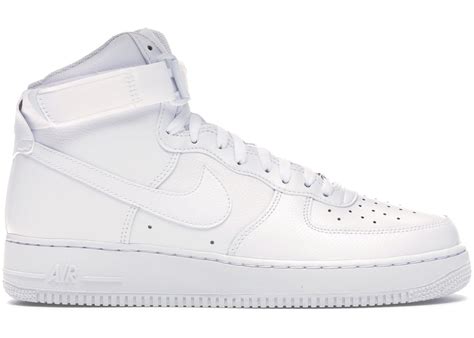 white air forces high top.